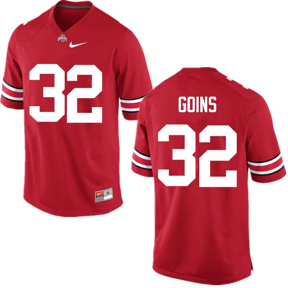 Elijaah Goins Ohio State Buckeyes Men's NCAA #32 Nike Red College Stitched Football Jersey FEM2456ZD